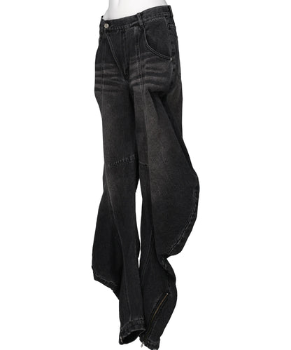 LIQUID DENIM PANTS