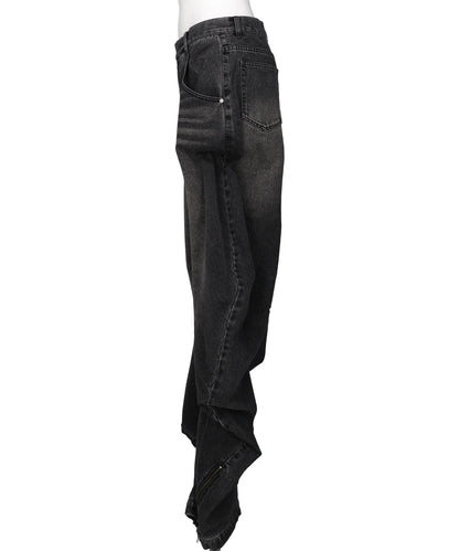 LIQUID DENIM PANTS
