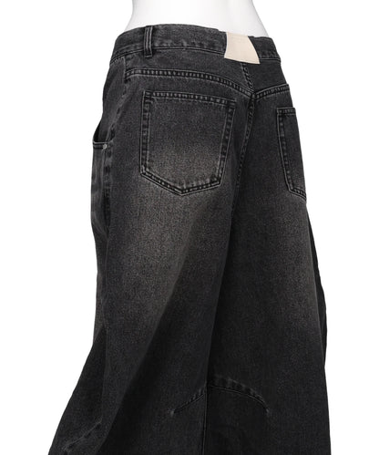 LIQUID DENIM PANTS
