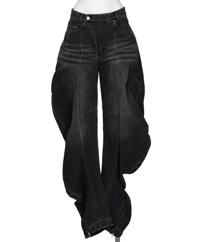 LIQUID DENIM PANTS