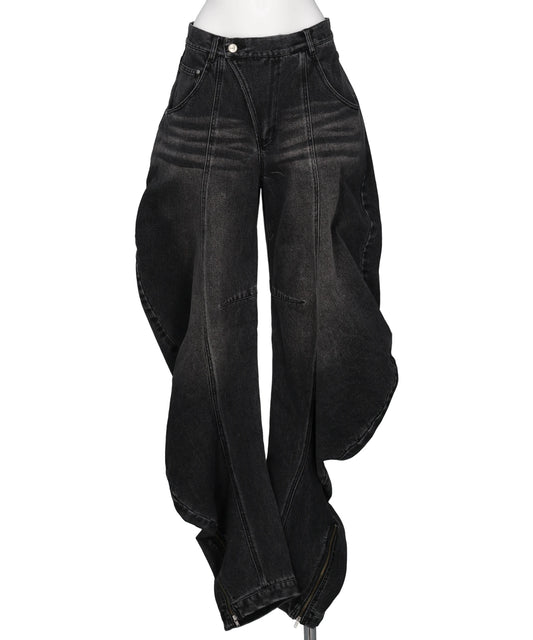 LIQUID DENIM PANTS