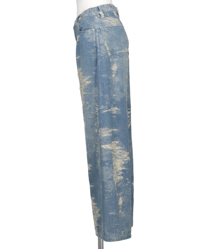 DENIM WIDE PANTS