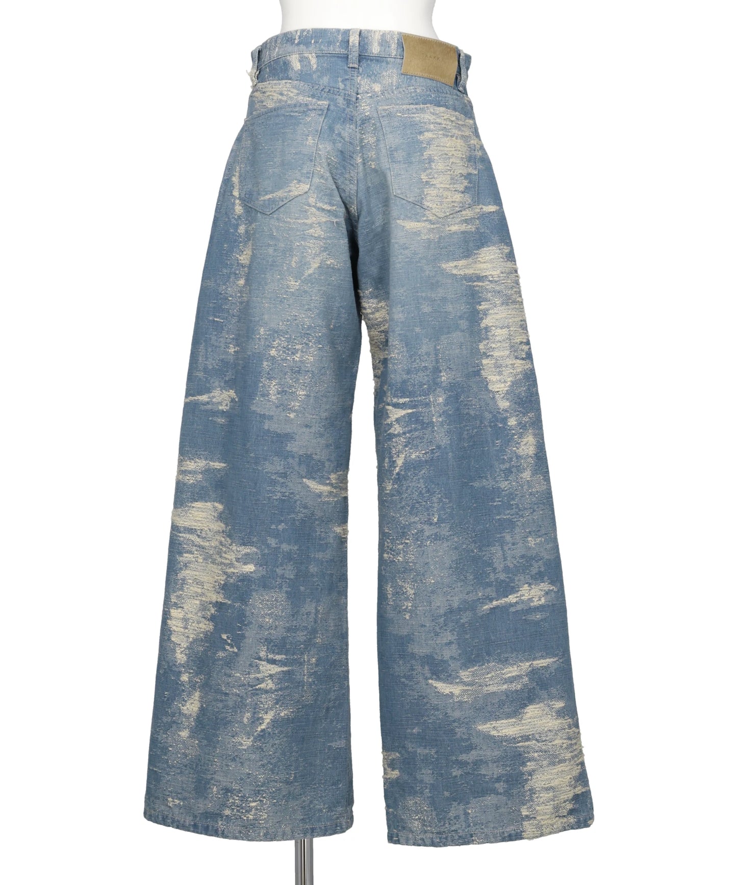 DENIM WIDE PANTS