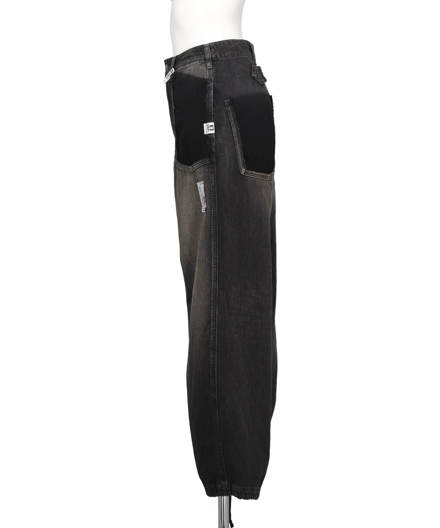 CUT OFF DENIM PANTS