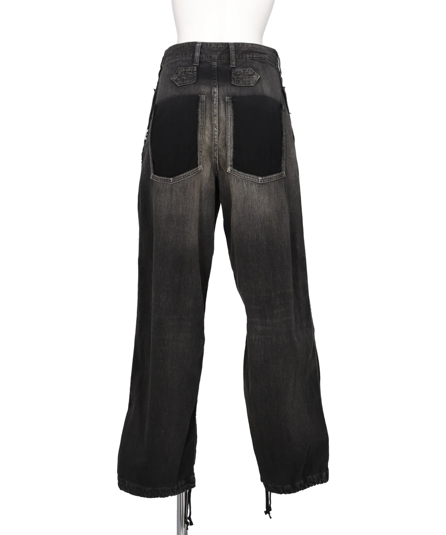 CUT OFF DENIM PANTS