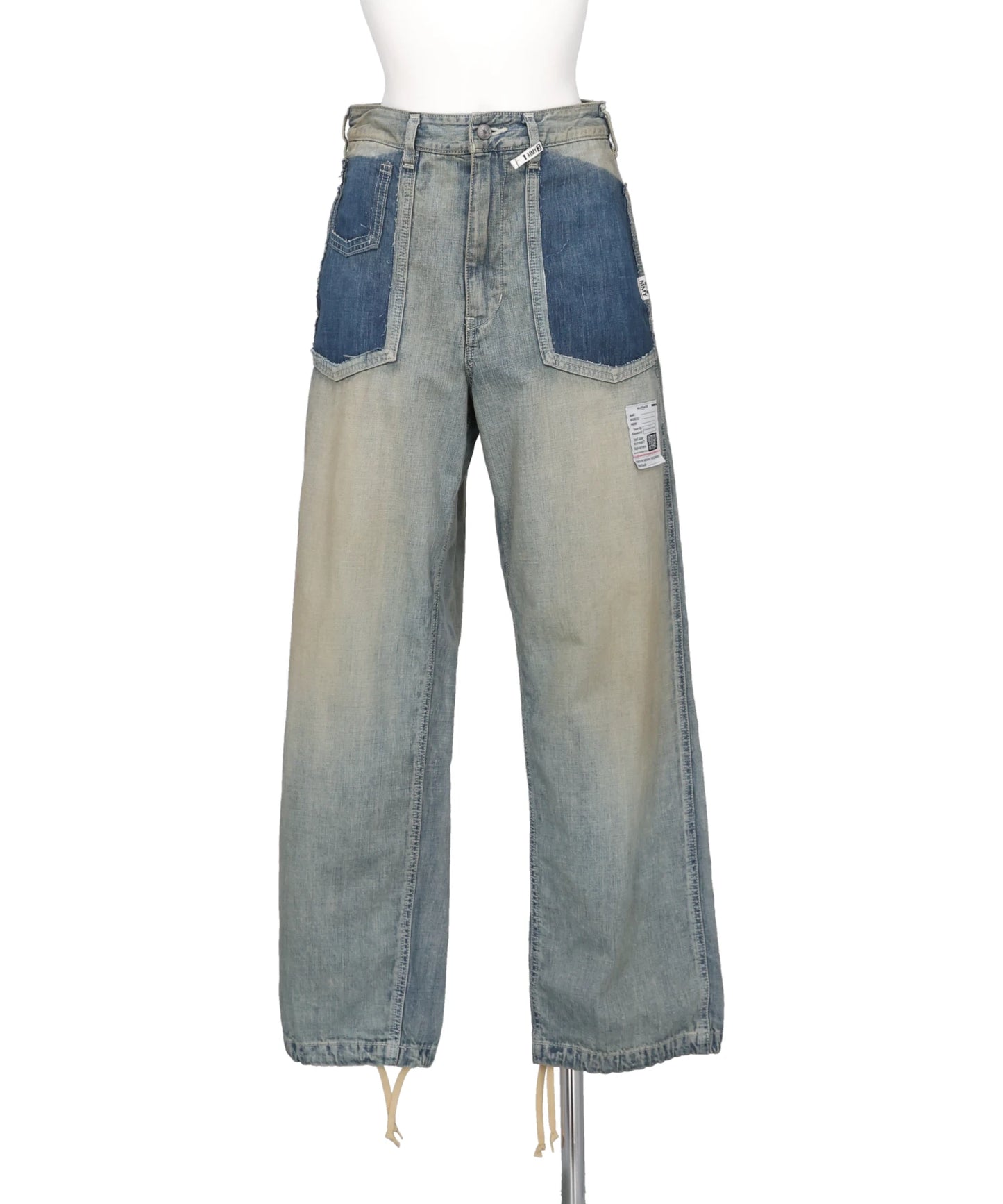 Maison MIHARA YASUHIRO(メゾンミハラヤスヒロ) 2026SS CUT OFF DENIM PANTS K16PT321