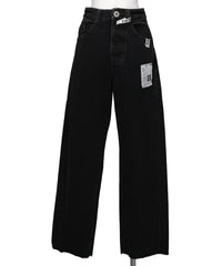 HUGE DETAILS DENIM PANTS