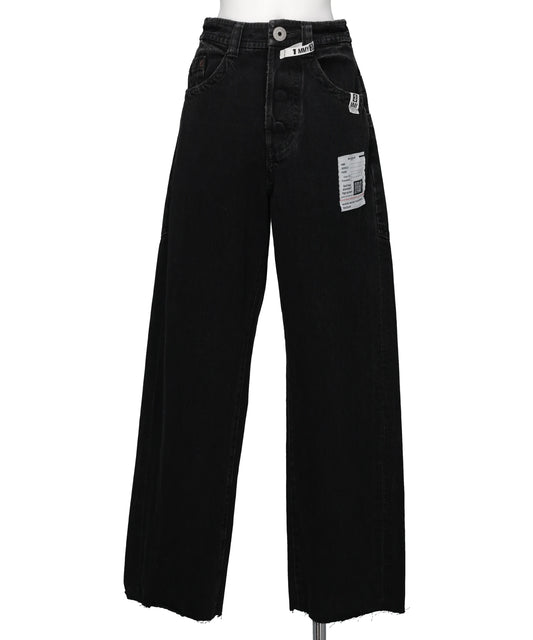 HUGE DETAILS DENIM PANTS