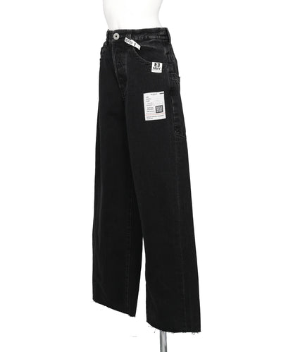 HUGE DETAILS DENIM PANTS