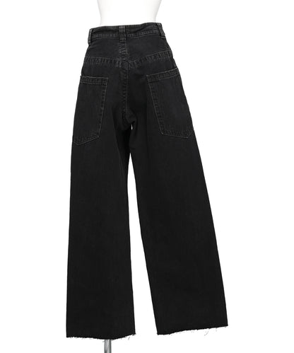 HUGE DETAILS DENIM PANTS