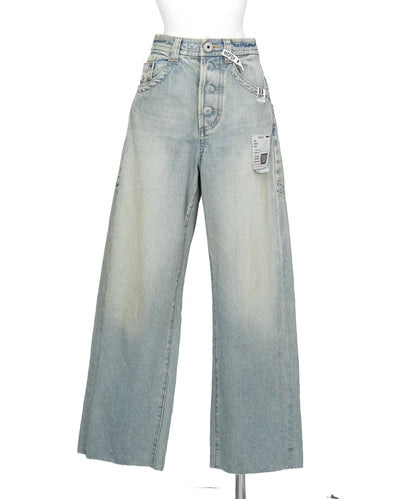 HUGE DETAILS DENIM PANTS