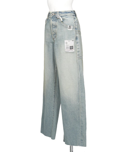 HUGE DETAILS DENIM PANTS