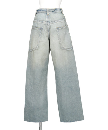 HUGE DETAILS DENIM PANTS