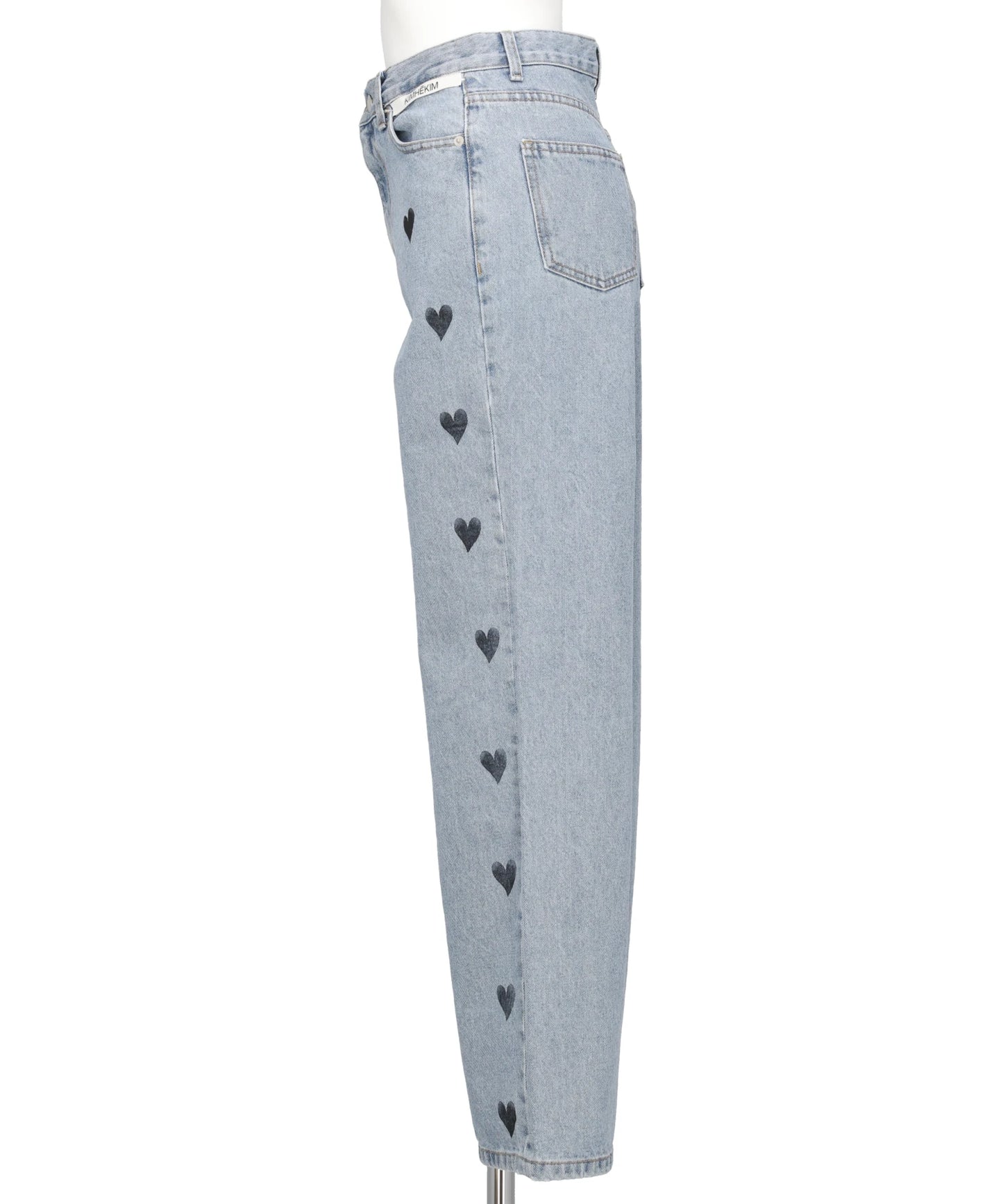 HEART STAMPED JEANS
