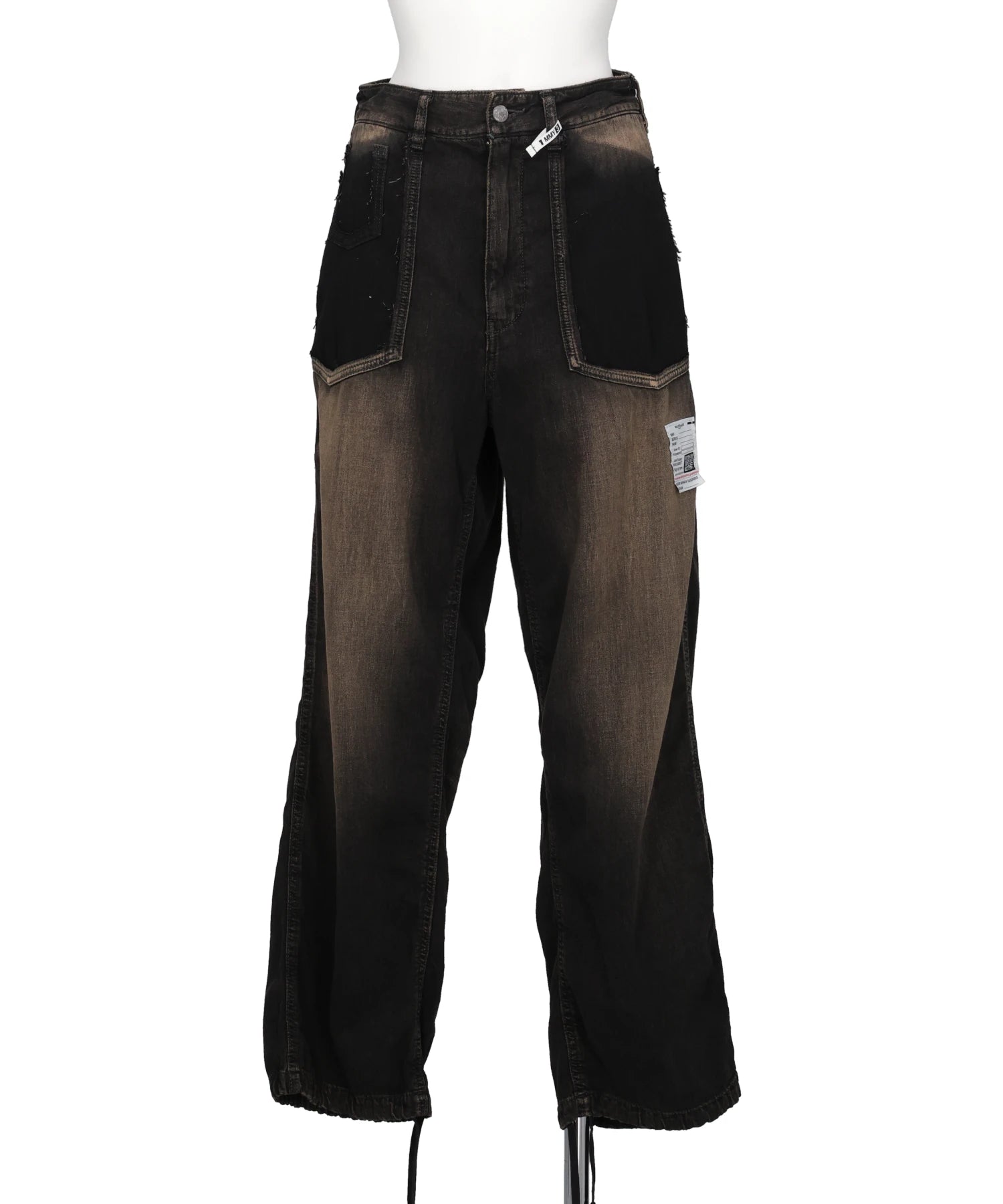Maison MIHARA YASUHIRO(メゾンミハラヤスヒロ) 2026AW CUT OFF DENIM PANTS K17PT361