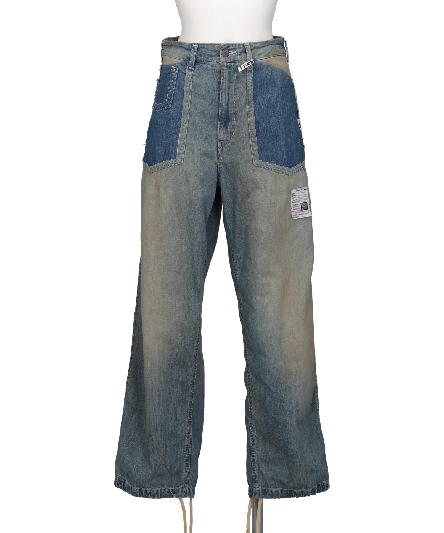 Maison MIHARA YASUHIRO(メゾンミハラヤスヒロ) 2026AW CUT OFF DENIM PANTS K17PT361