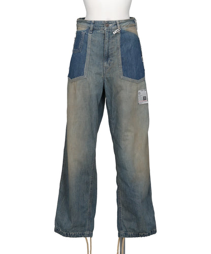 Maison MIHARA YASUHIRO(メゾンミハラヤスヒロ) 2026AW CUT OFF DENIM PANTS K17PT361