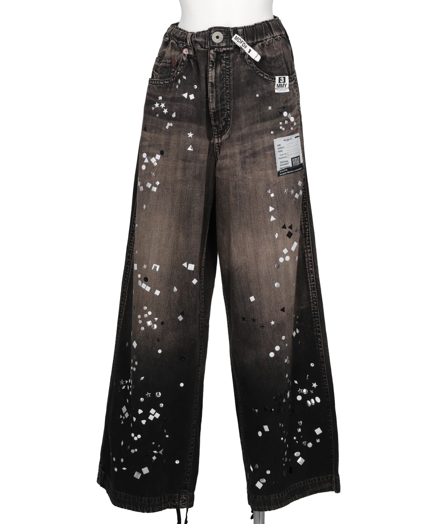 Maison MIHARA YASUHIRO(メゾンミハラヤスヒロ) 2026AW EMBELLISHED JEANS K17PT372
