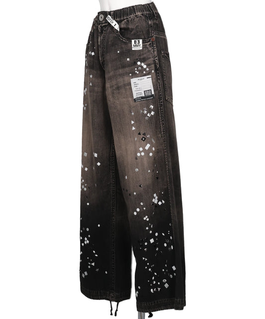 EMBELLISHED JEANS