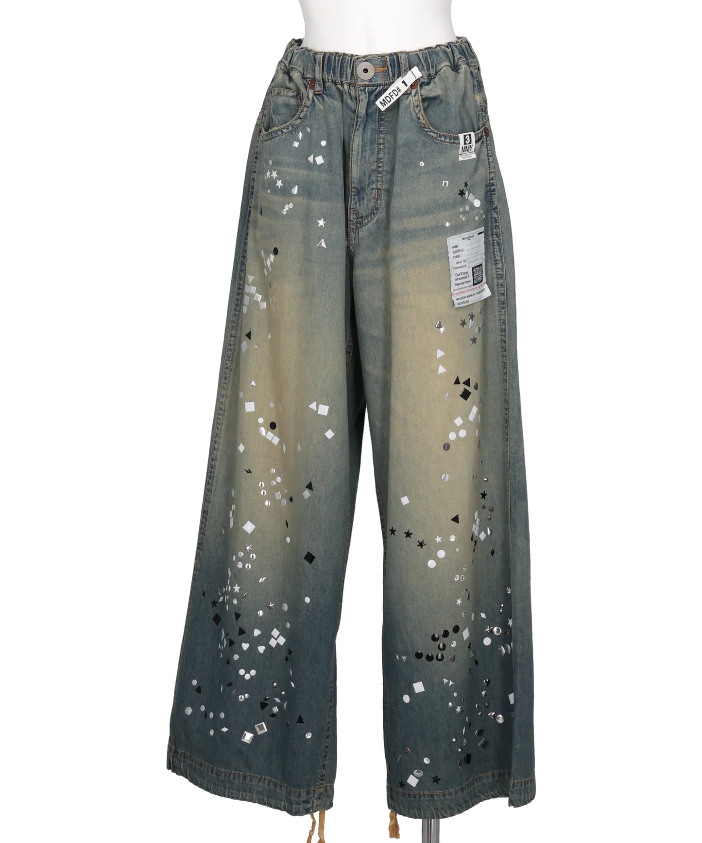 Maison MIHARA YASUHIRO(メゾンミハラヤスヒロ) 2026AW EMBELLISHED JEANS K17PT372