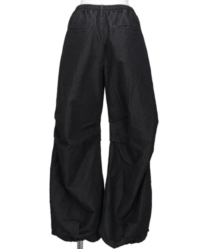 TUCKED BALLOON DENIM