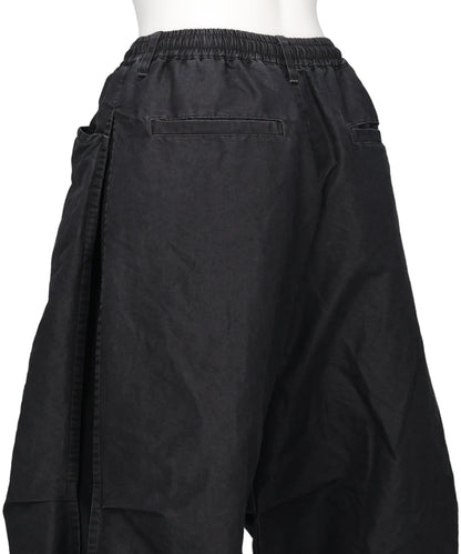 TUCKED BALLOON DENIM