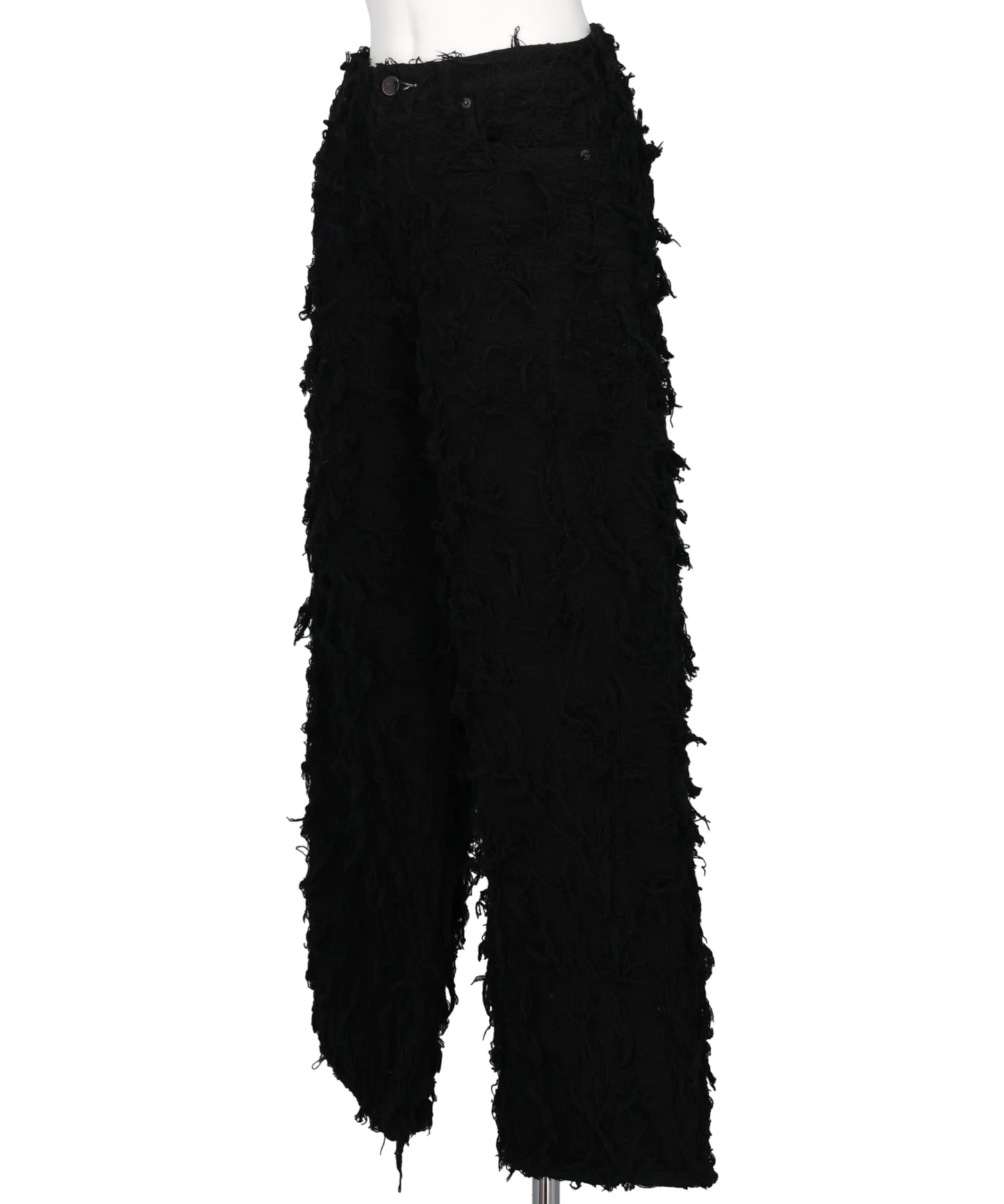 SHAGGY DENIM PANTS