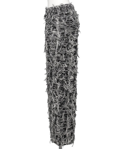 SHAGGY DENIM PANTS