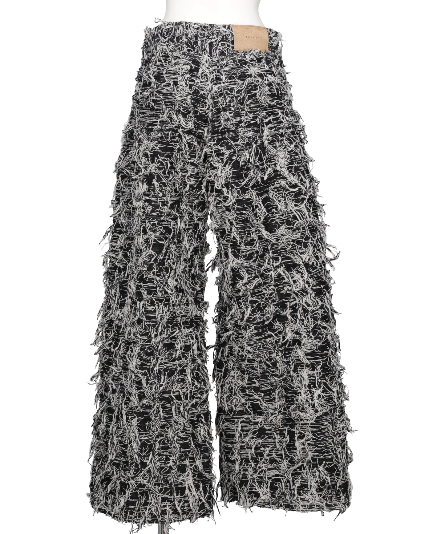 SHAGGY DENIM PANTS