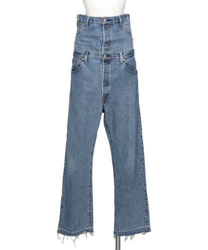 QUIITO(キイト)W WAIST DENIM PT