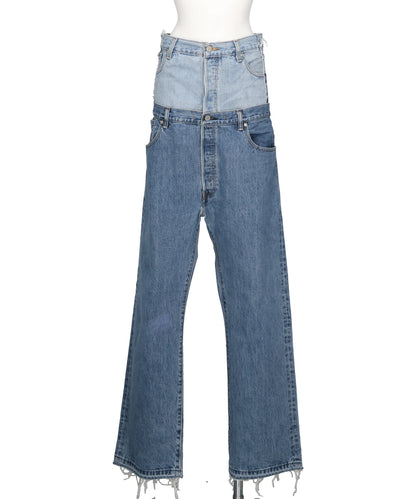 QUIITO(キイト)W WAIST DENIM PT