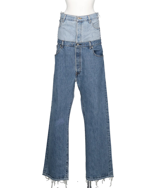 QUIITO(キイト)W WAIST DENIM PT