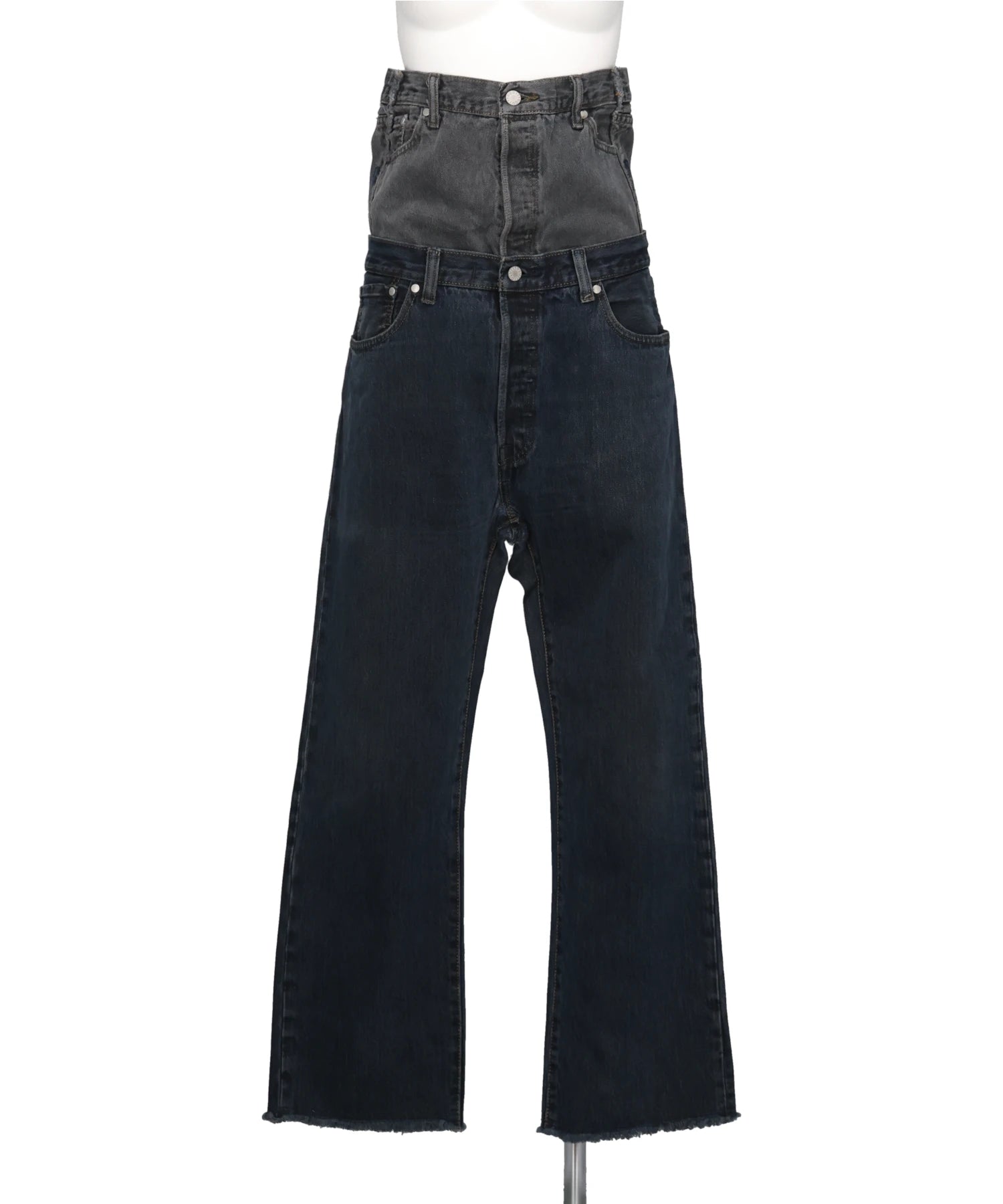 QUIITO W WAIST DENIM PT デニムパンツ QUIITO(キイト)W WAIST DENIM PT GR – MIDWEST ONLINE STORE
