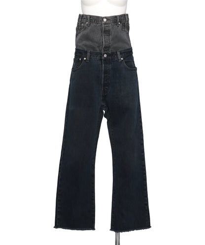 QUIITO(キイト)W WAIST DENIM PT GR