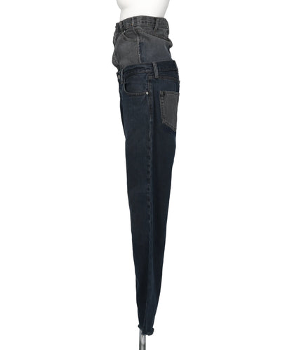 W WAIST DENIM PT GR