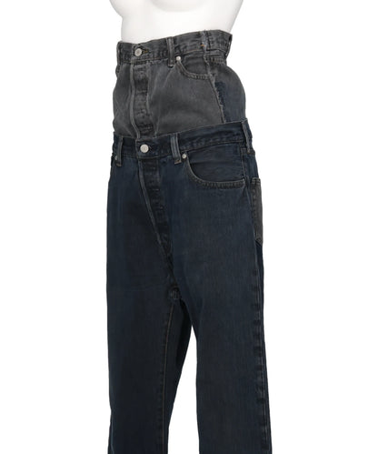 W WAIST DENIM PT GR