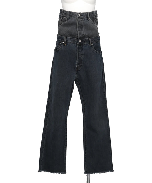 QUIITO(キイト)W WAIST DENIM PT GR