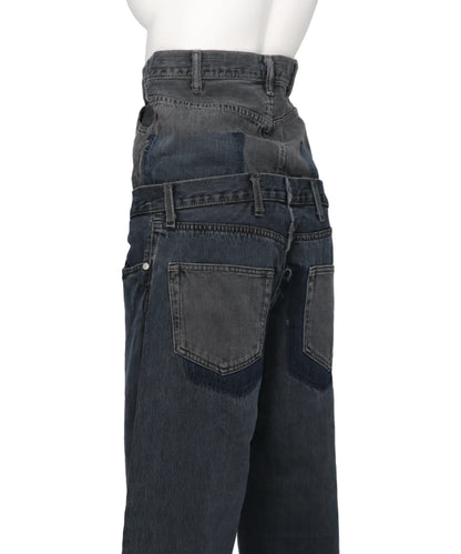 W WAIST DENIM PT GR