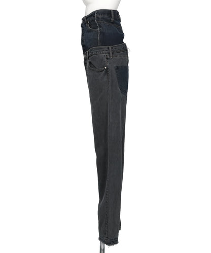 W WAIST DENIM PT GR