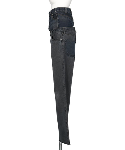 W WAIST DENIM PT GR