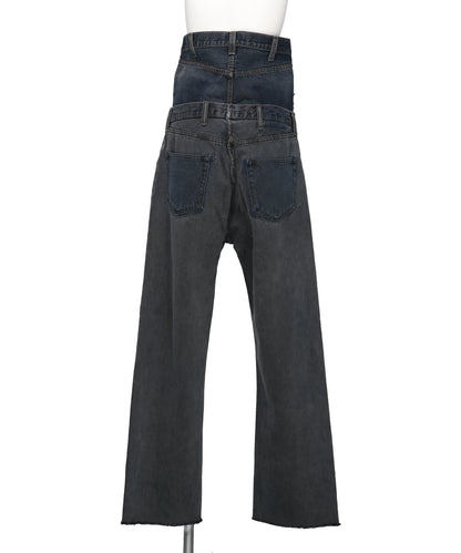 W WAIST DENIM PT GR