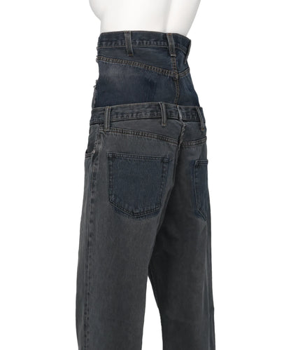 W WAIST DENIM PT GR