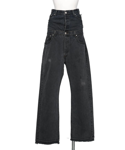 QUIITO(キイト)W WAIST DENIM PT GR