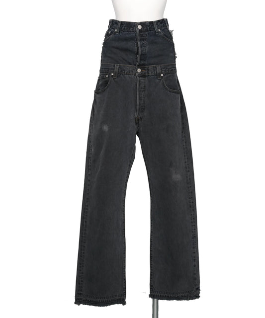 QUIITO(キイト)W WAIST DENIM PT GR
