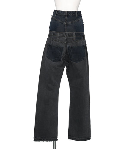 W WAIST DENIM PT GR