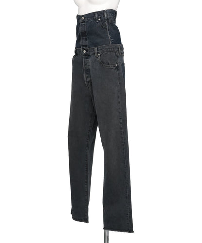 W WAIST DENIM PT GR