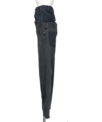 W WAIST DENIM PT GR