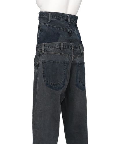W WAIST DENIM PT GR