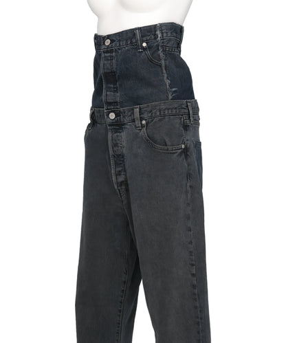 W WAIST DENIM PT GR