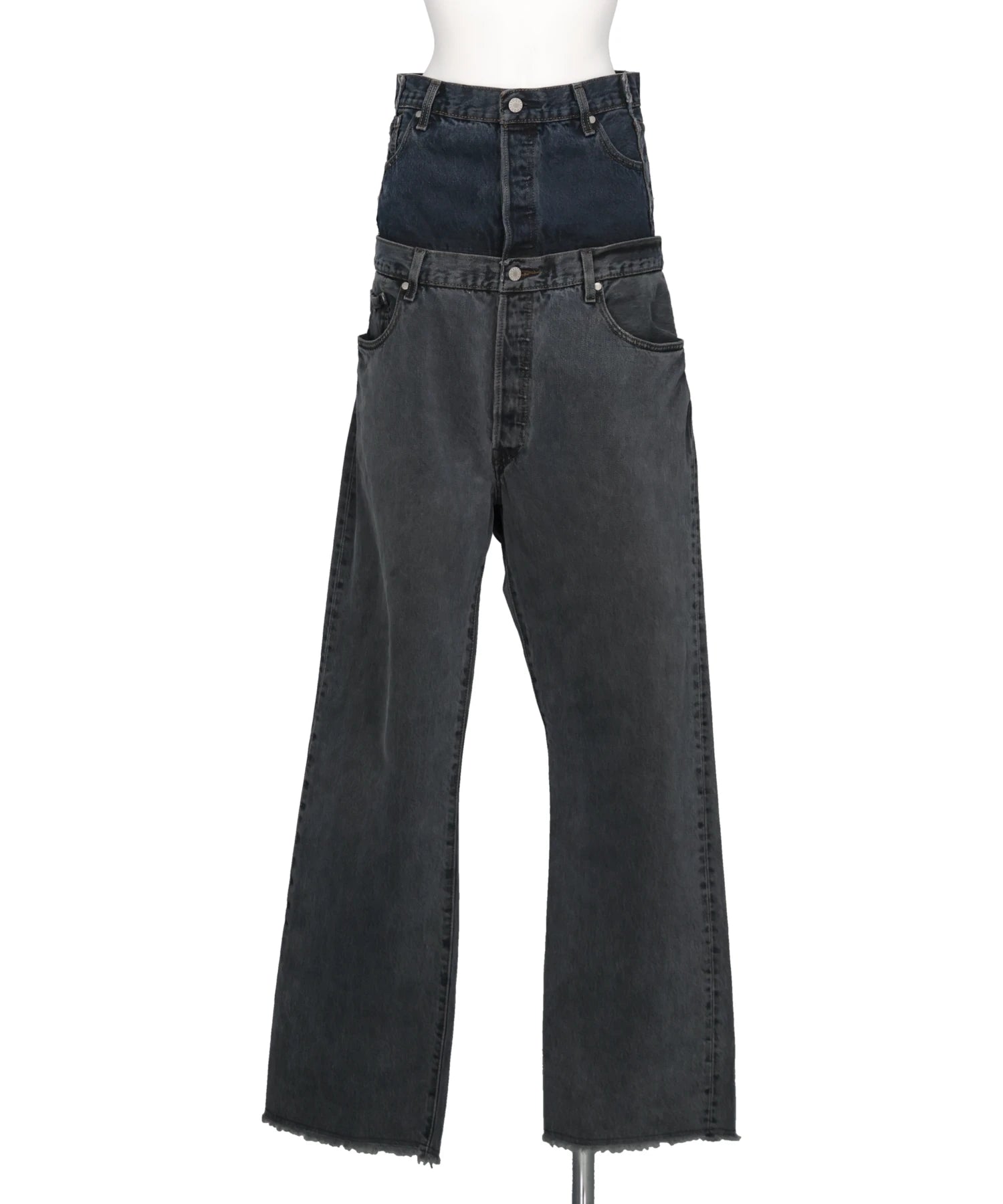 QUIITO(キイト)W WAIST DENIM PT GR